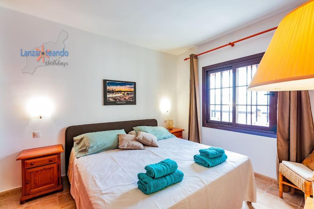 Casita El Faro En Playa Bastian Aircon In The Bedrooms Vv Costa Teguise Zewnętrze zdjęcie