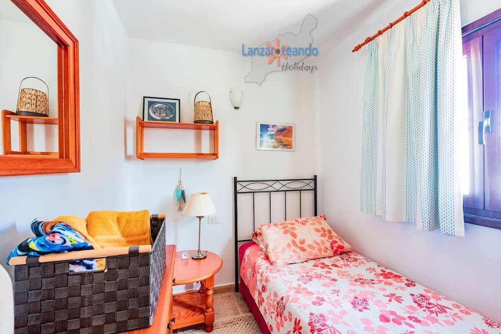 Casita El Faro En Playa Bastian Aircon In The Bedrooms Vv Costa Teguise Zewnętrze zdjęcie