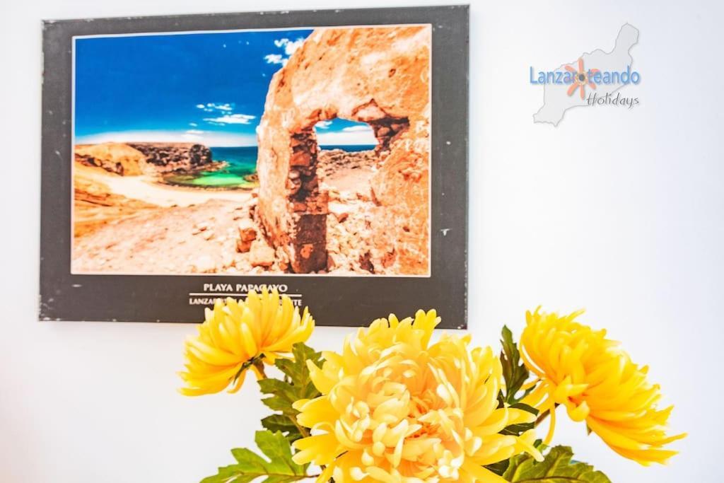 Casita El Faro En Playa Bastian Aircon In The Bedrooms Vv Costa Teguise Zewnętrze zdjęcie
