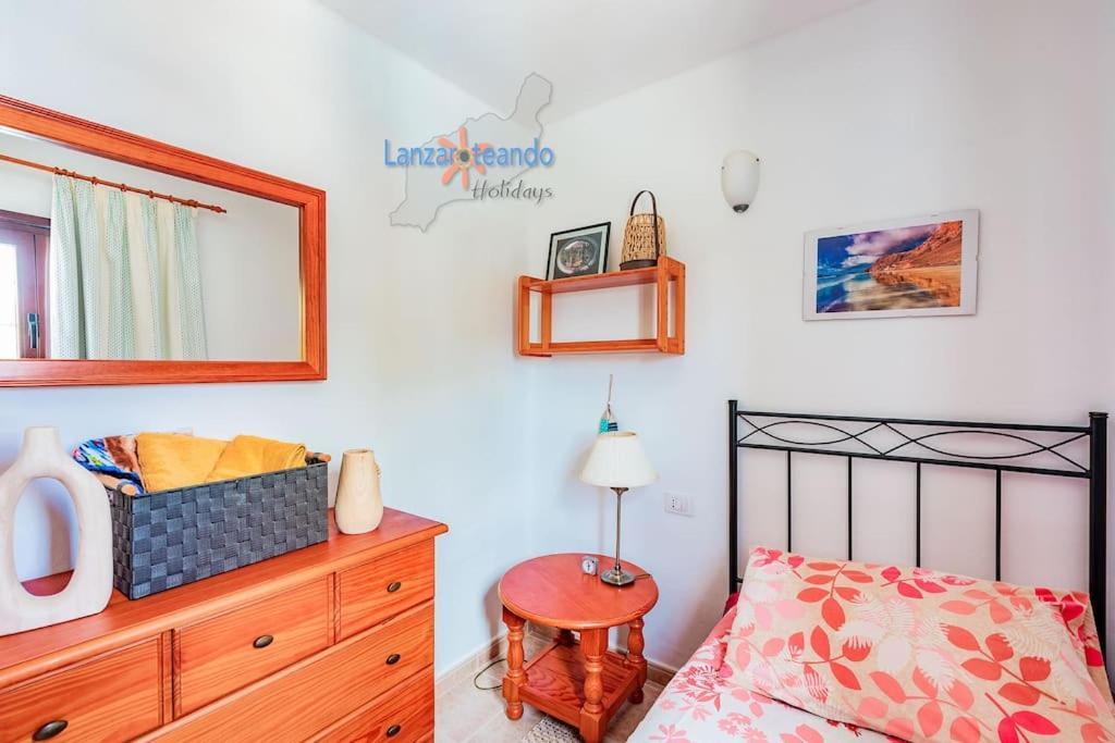 Casita El Faro En Playa Bastian Aircon In The Bedrooms Vv Costa Teguise Zewnętrze zdjęcie